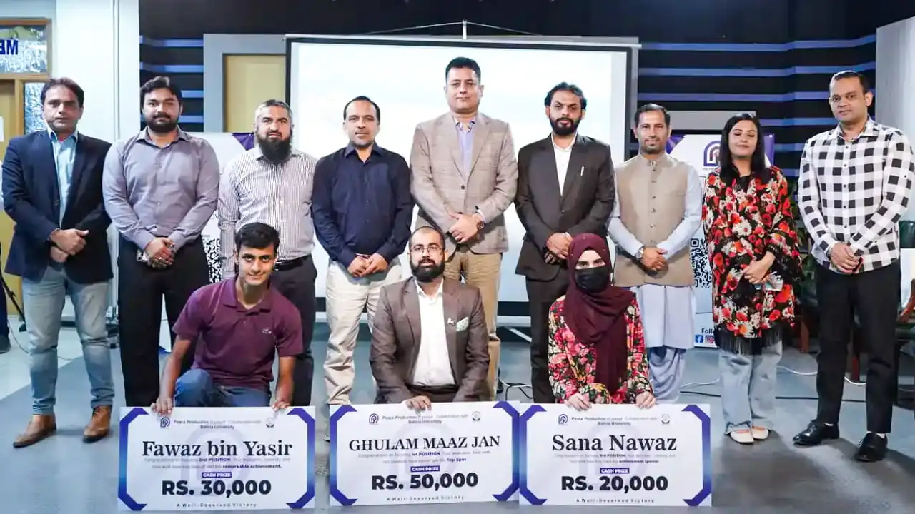 Peace Productions and Bahria University Islamabad Empower Young Creators Through Content Competition