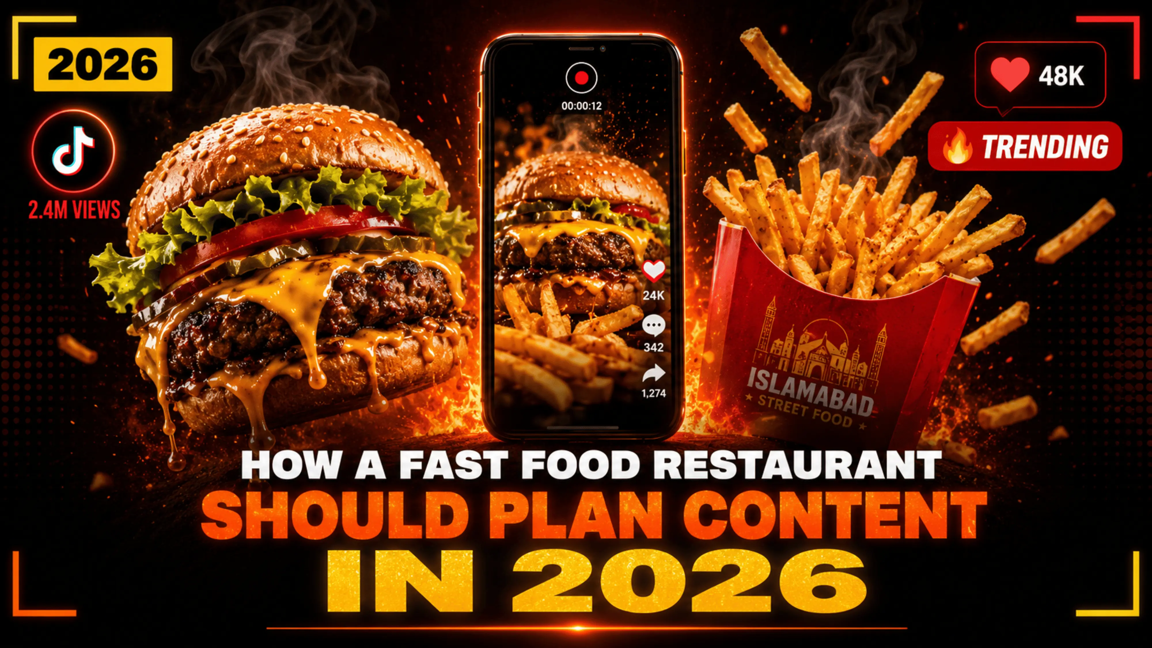 How a Fast Food Restaurant Should Plan Content in 2026