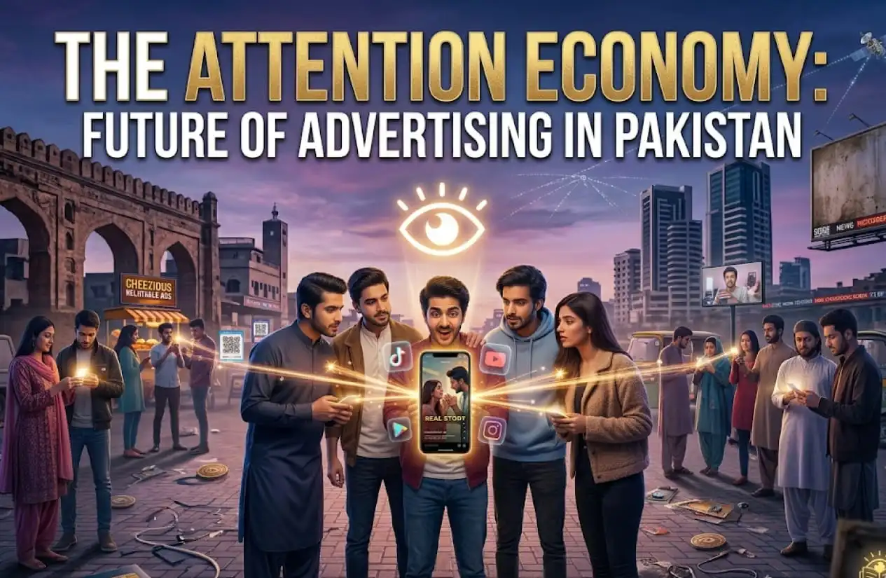 The Attention Economy: The Future of Advertising in Pakistan
